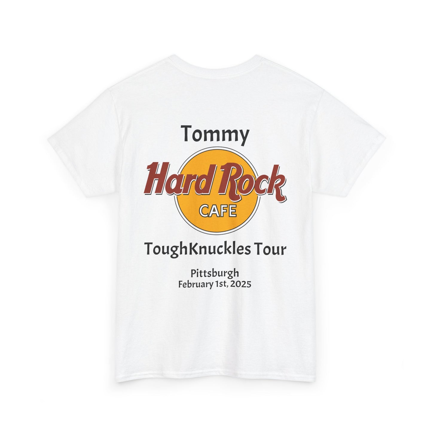 Hard Rock Pittsburgh Tommy ToughKnuckles Tour Merch