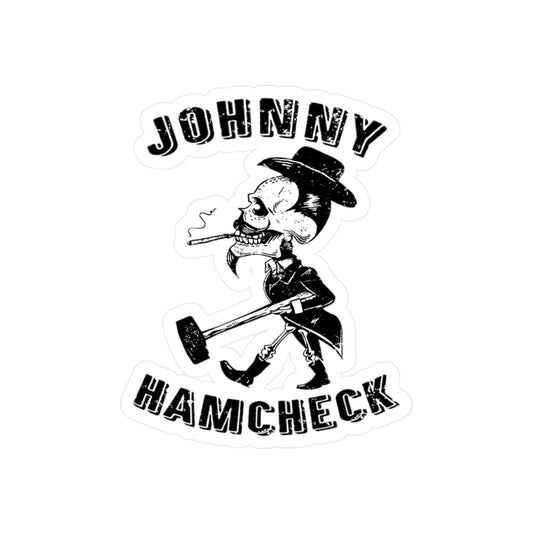Johnny Hamcheck - Sticker