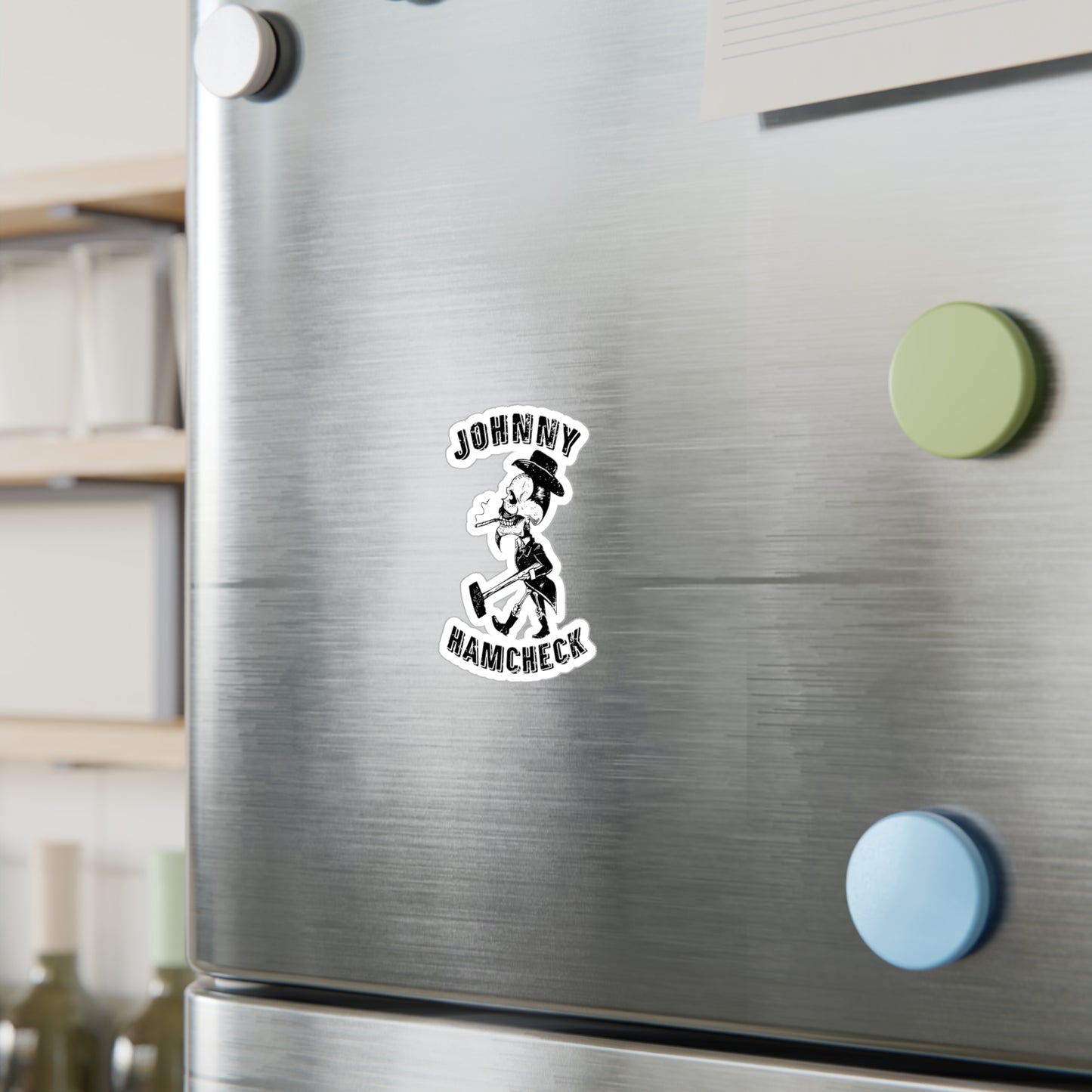 Johnny Hamcheck - Sticker
