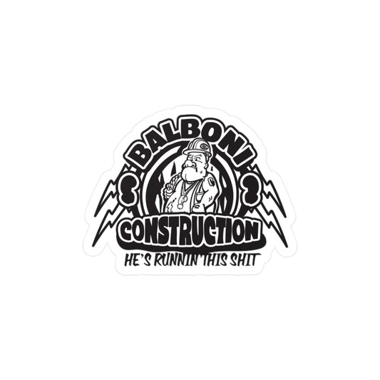 Balboni Construction - Sticker