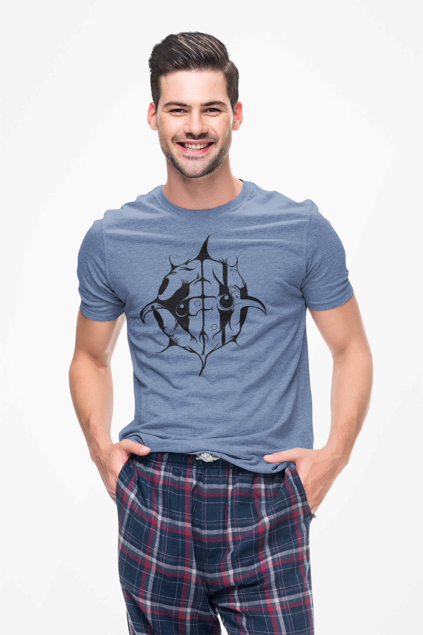 Hand Drawn JH by Johnny HamCheck Himself - T-Shirt