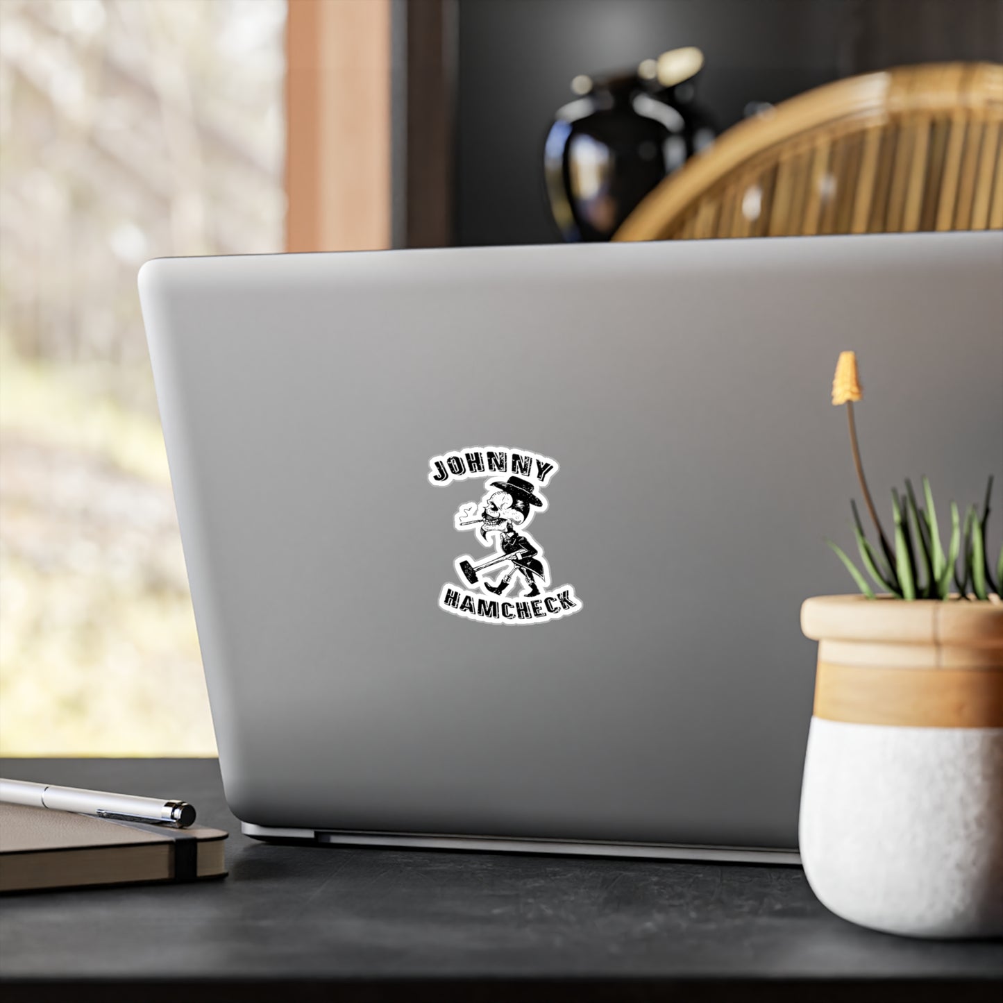 Johnny Hamcheck - Sticker