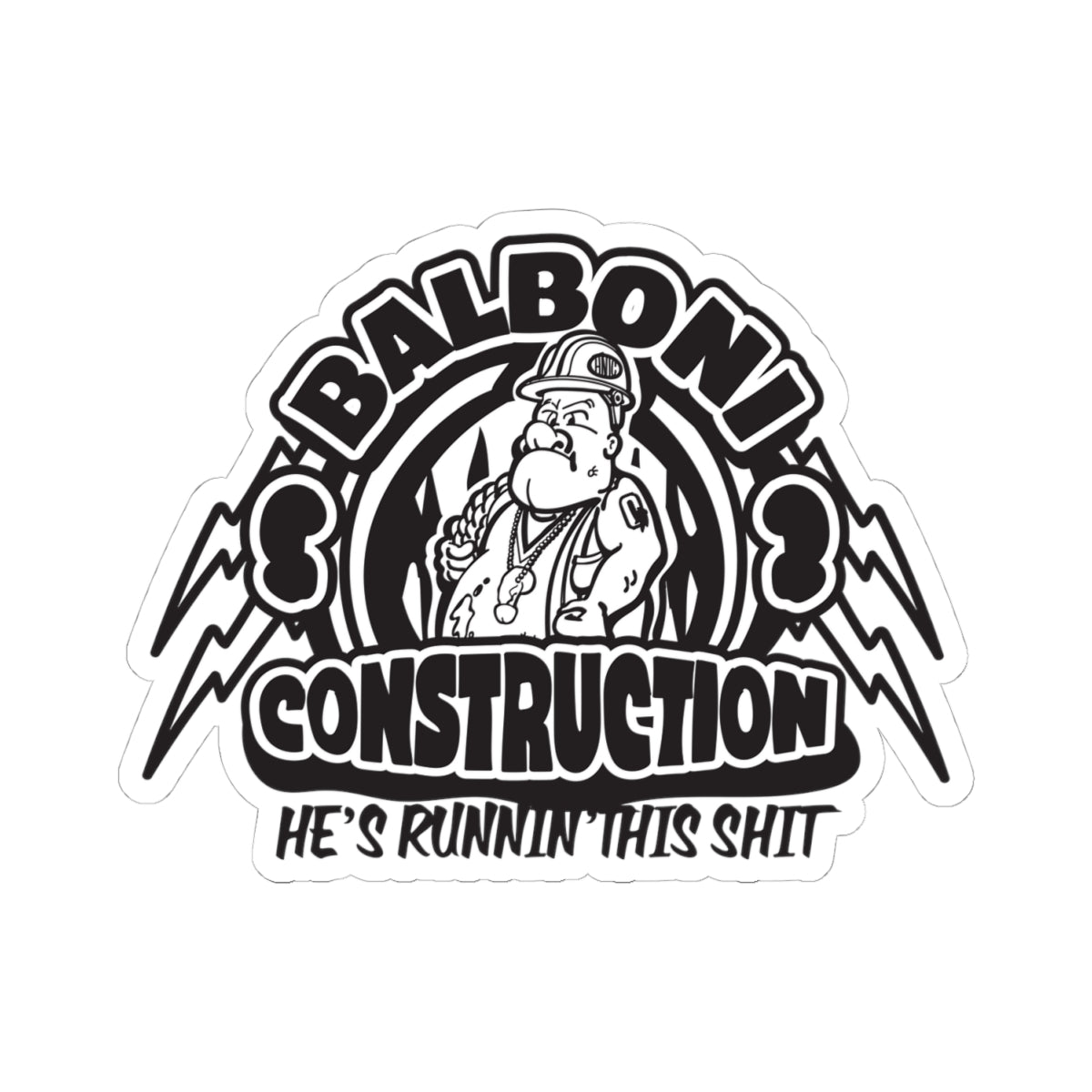 Balboni Construction - Sticker