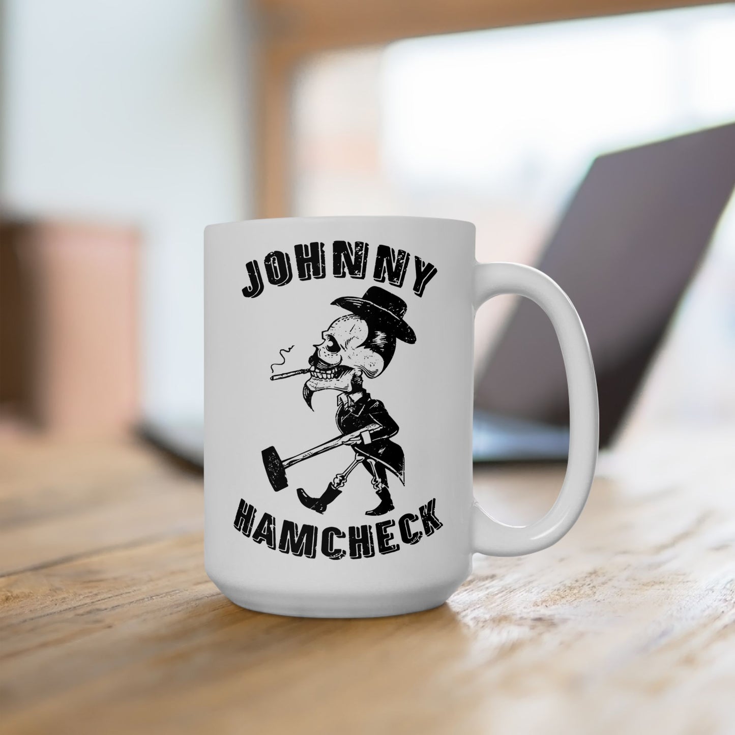 Hamcheck Hold My Coffee  - Ceramic Mug (15oz)