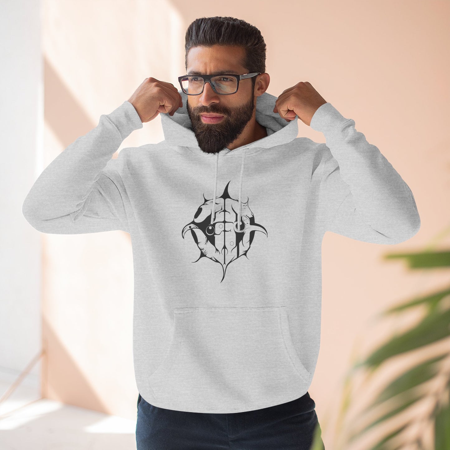 Hand Drawn JH by Johnny HamCheck Himself - Hoodie