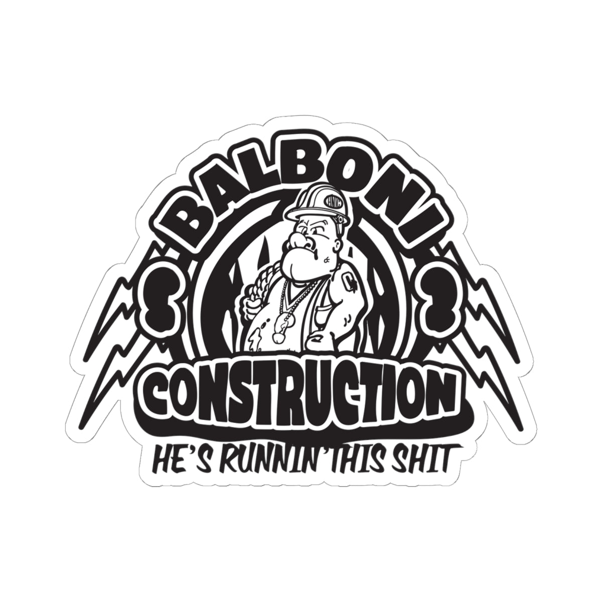 Balboni Construction - Sticker