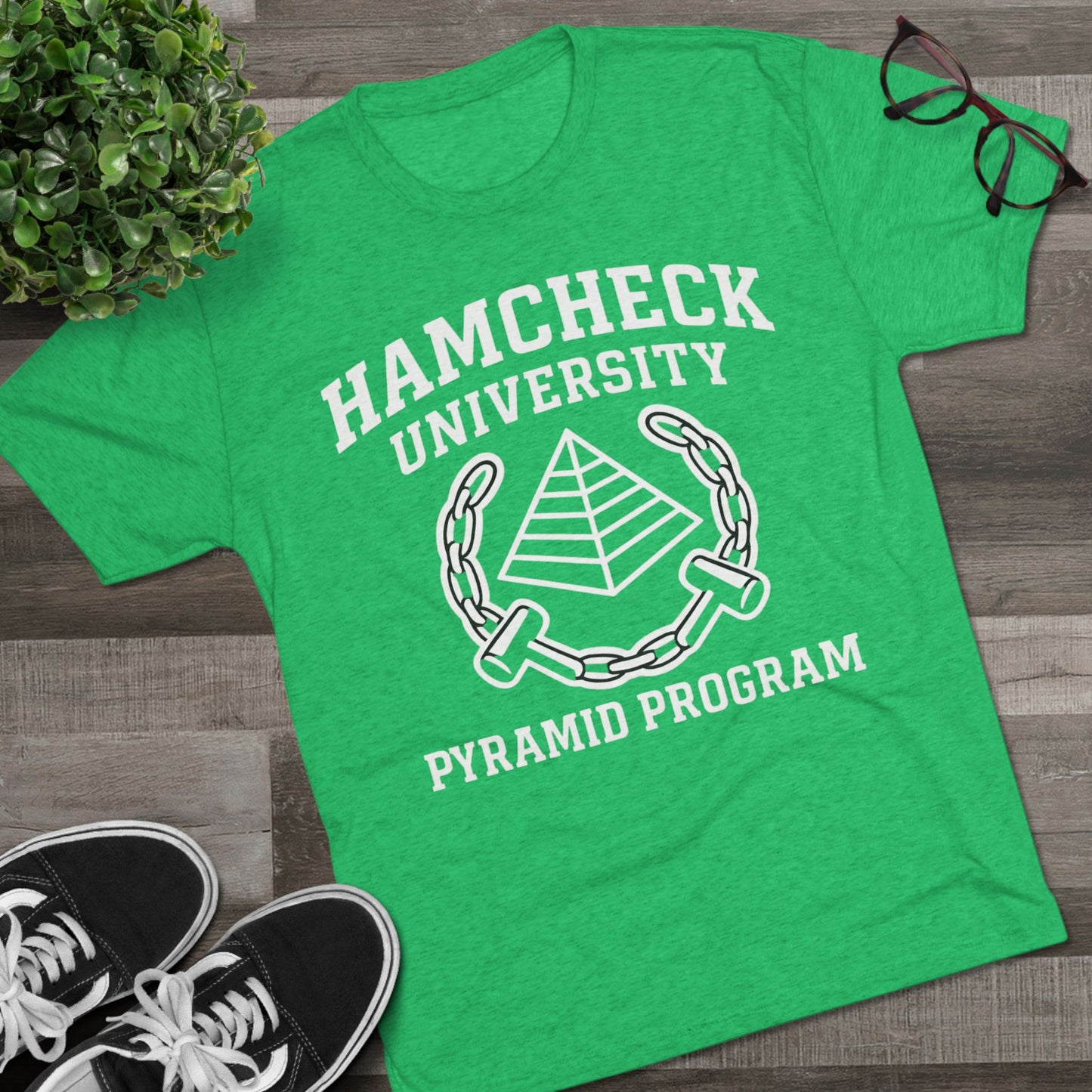Hamcheck University Pyramid Program -T‑Shirt