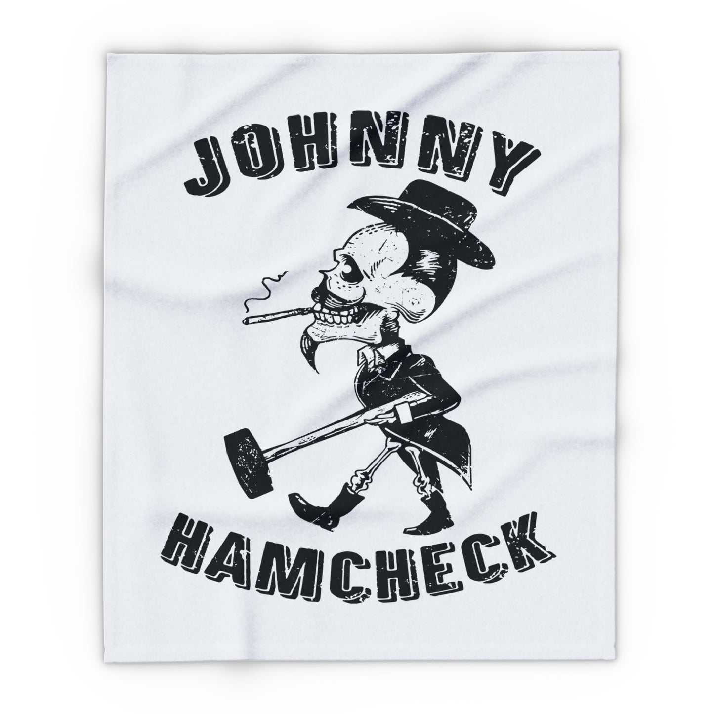 Johnny Hamcheck - Arctic Fleece Blanket