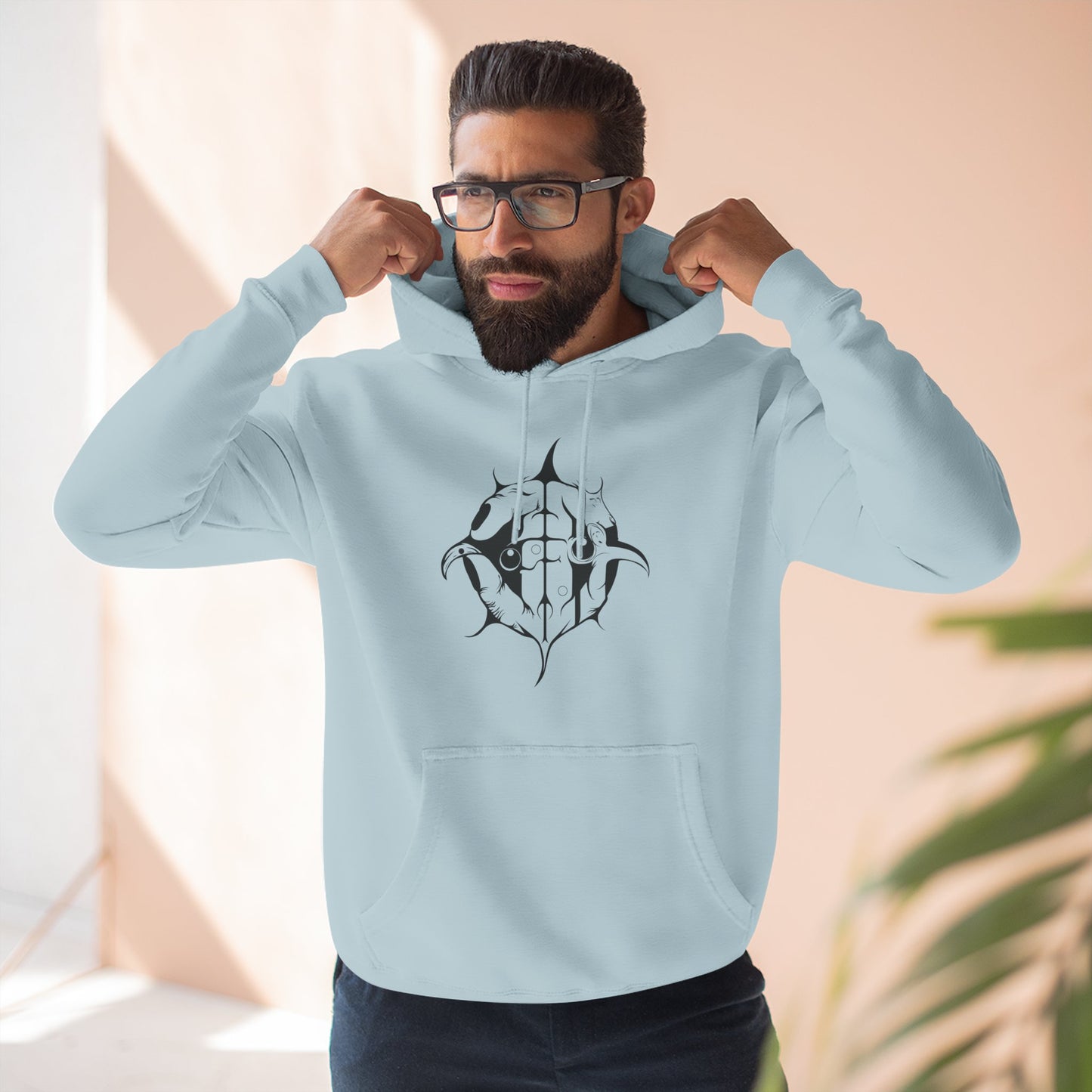 Hand Drawn JH by Johnny HamCheck Himself - Hoodie