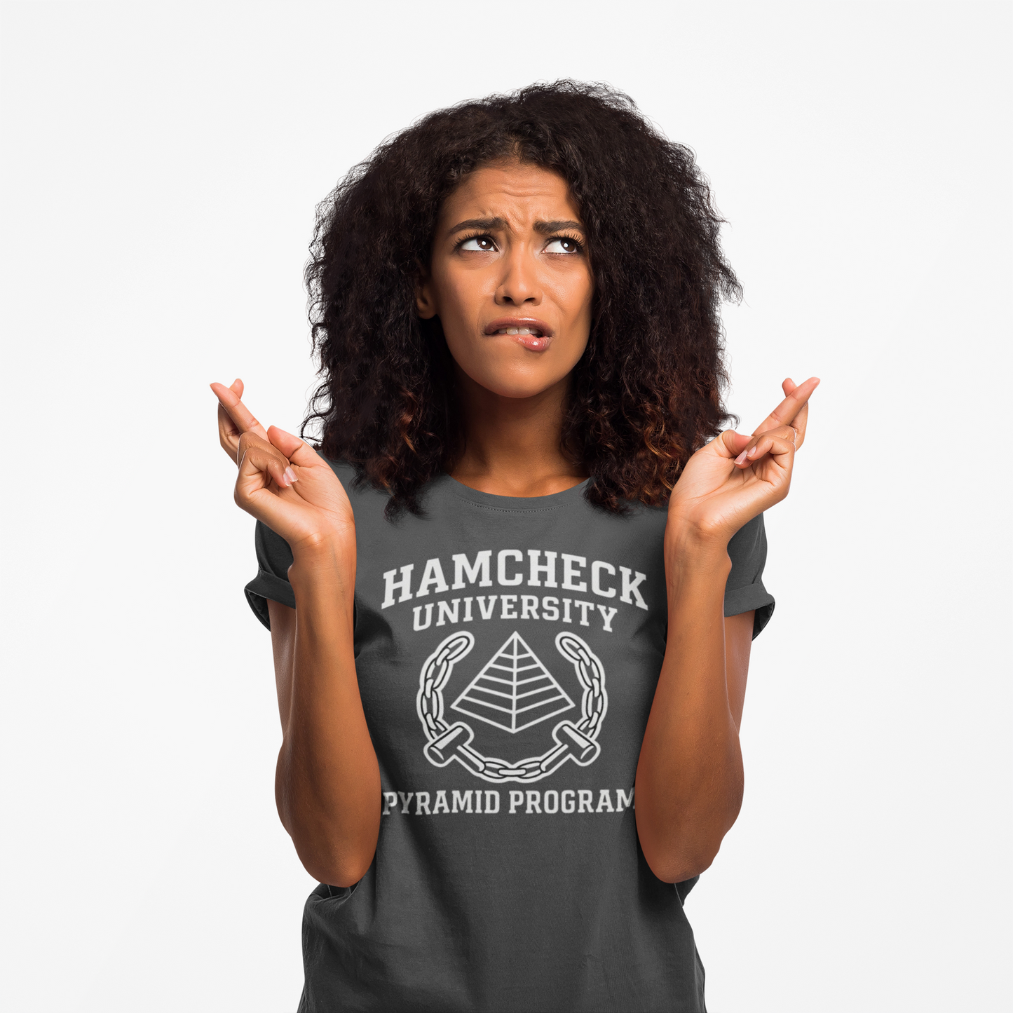 Hamcheck University Pyramid Program -T‑Shirt