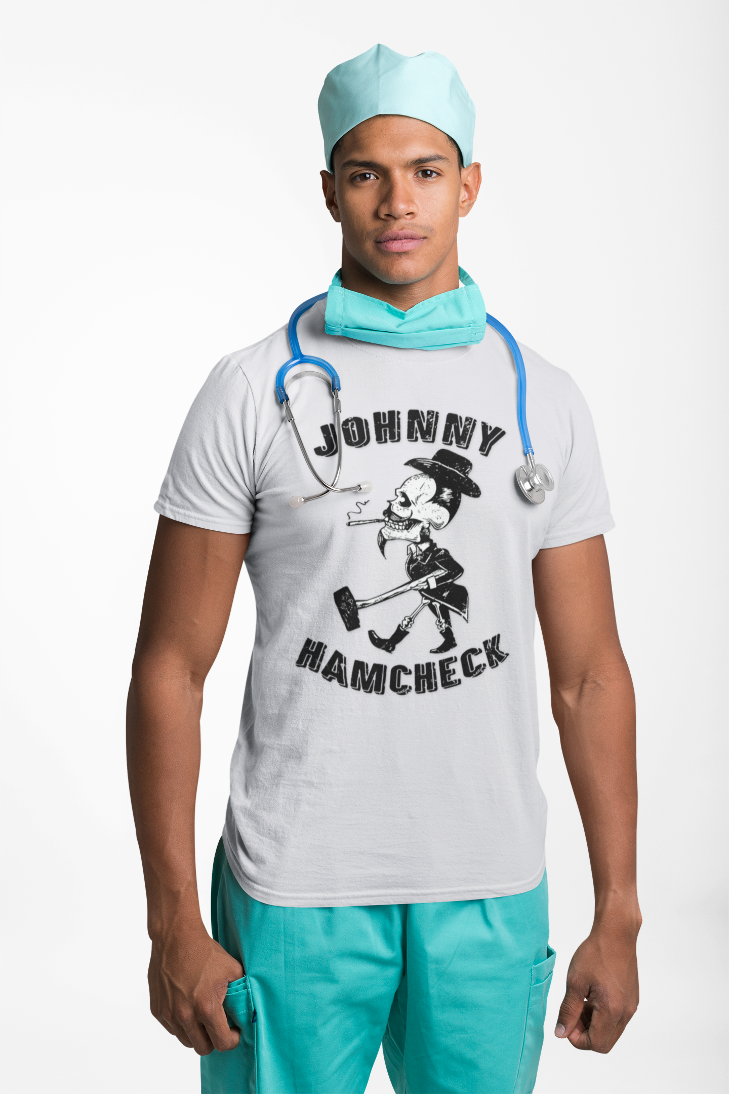 Johnny Hamcheck - T-Shirt