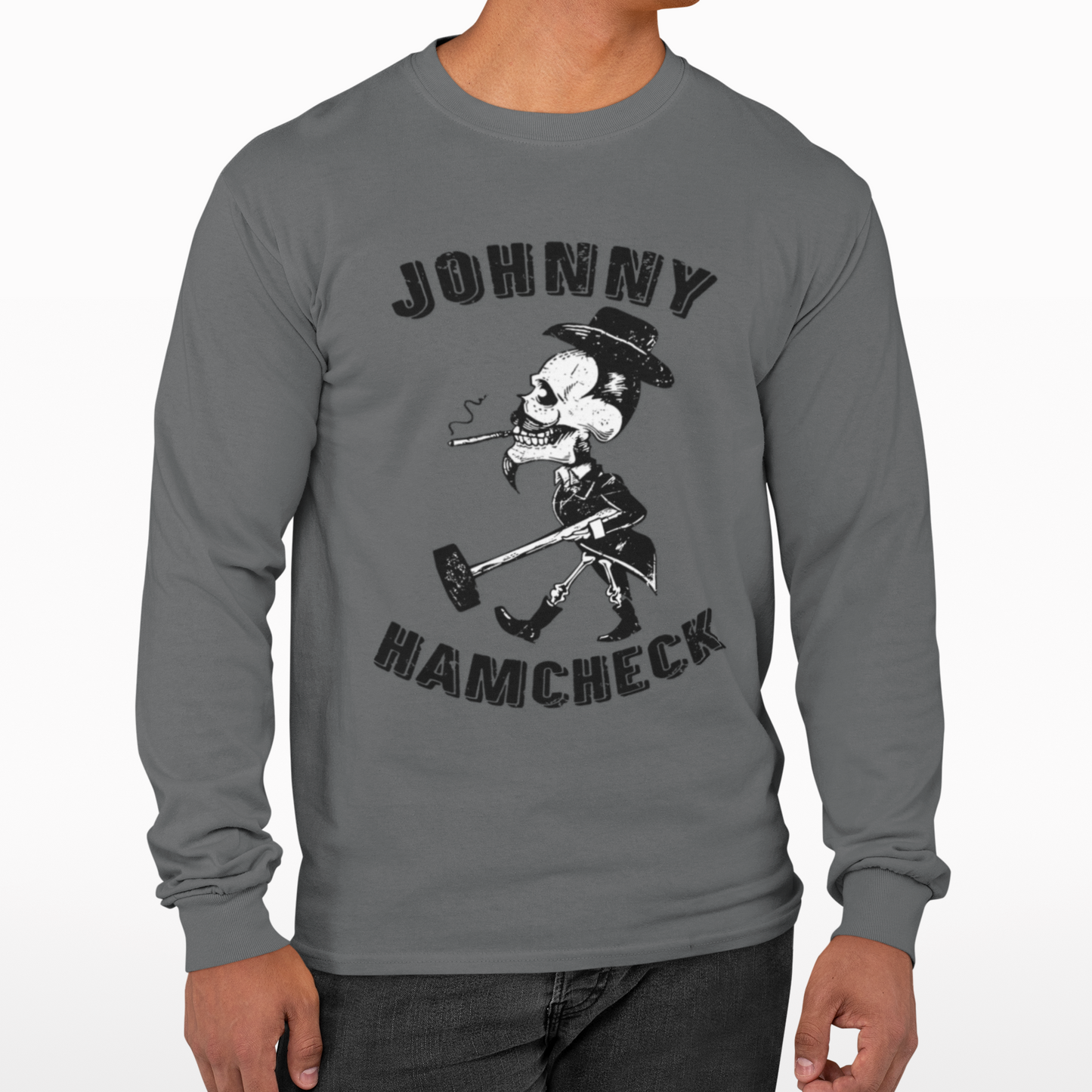 Johnny Hamcheck Long Sleeve T-Shirt