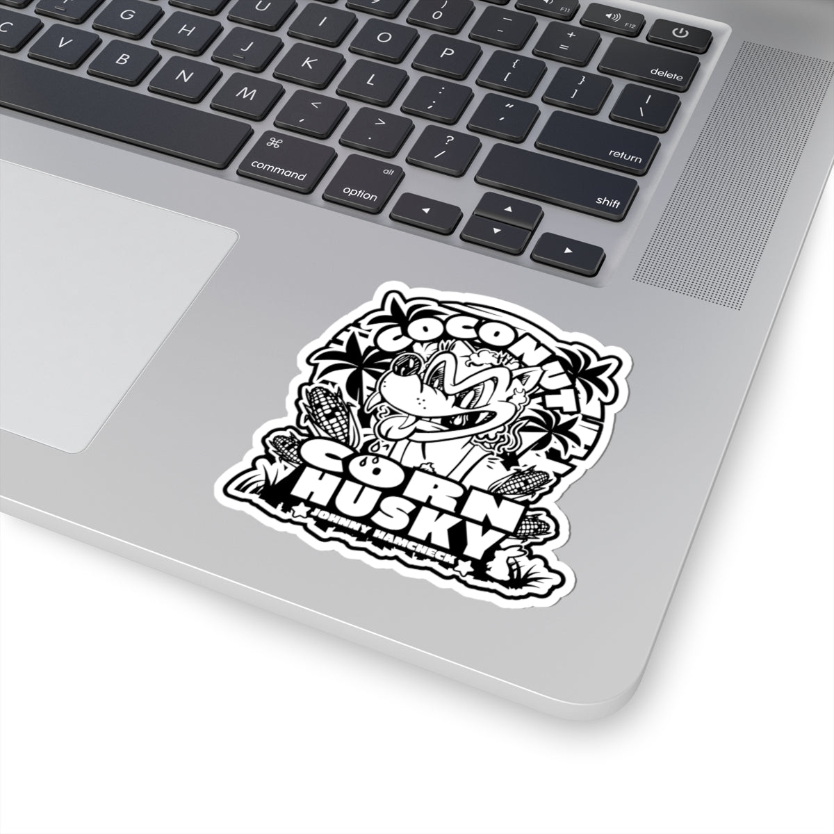 Coconut Corn Husky - Sticker