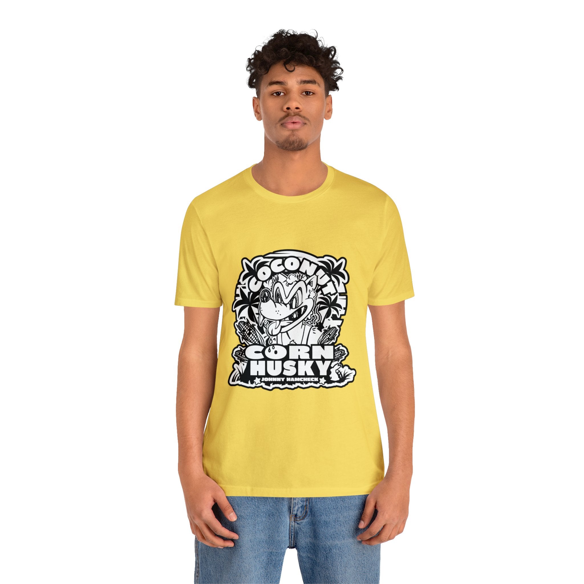 Coconut Corn Husky Tee – Johnny Hamcheck