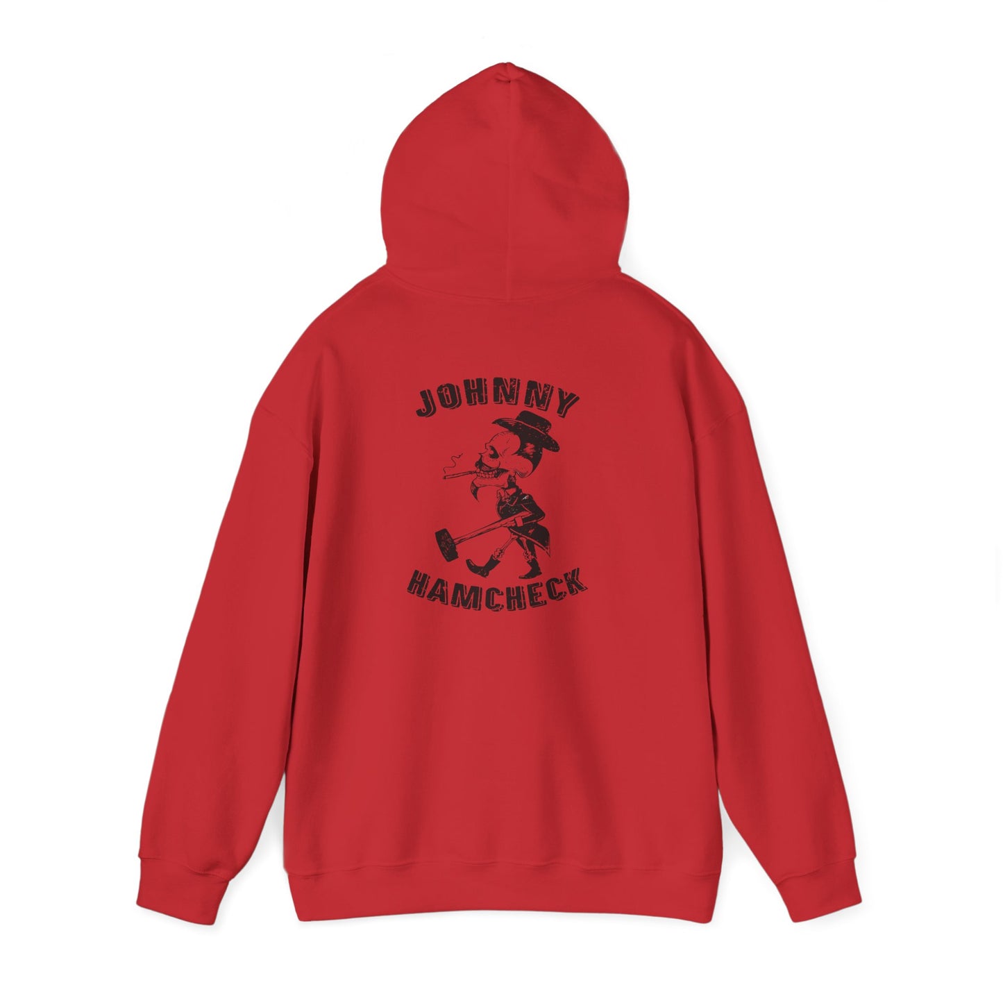 Johnny Hamcheck Black Logo Hoodie