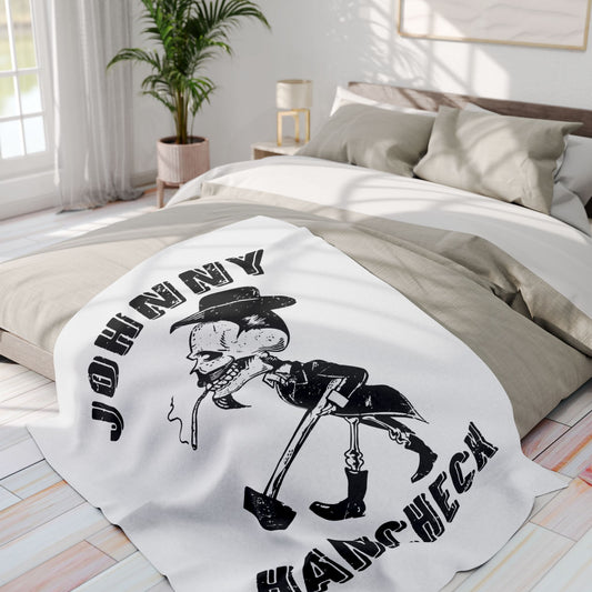 Johnny Hamcheck - Arctic Fleece Blanket