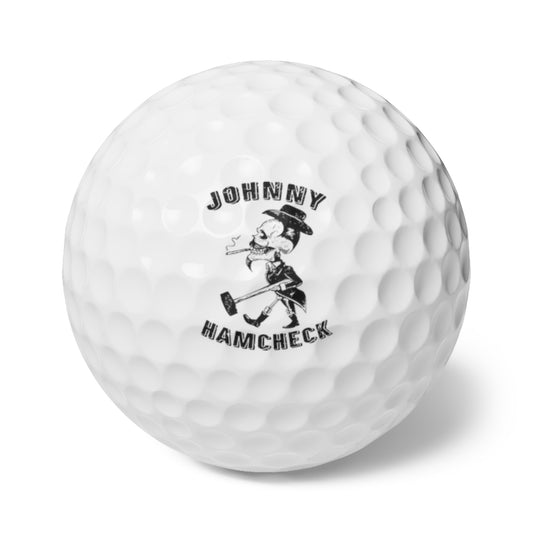 *Johnny Hamchecks Golf Balls