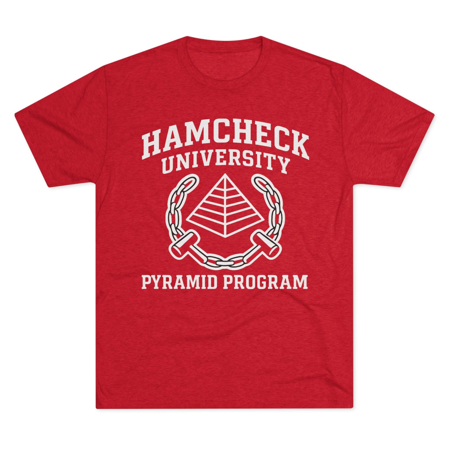 Hamcheck University Pyramid Program -T‑Shirt