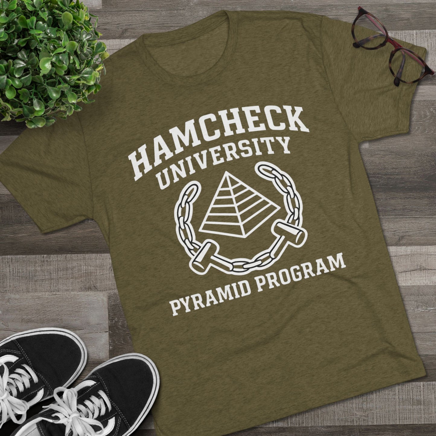 Hamcheck University Pyramid Program -T‑Shirt