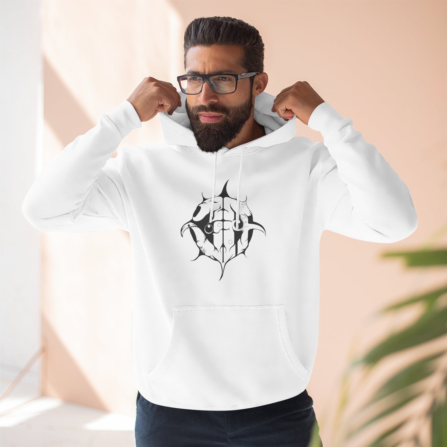 Hand Drawn JH by Johnny HamCheck Himself - Hoodie