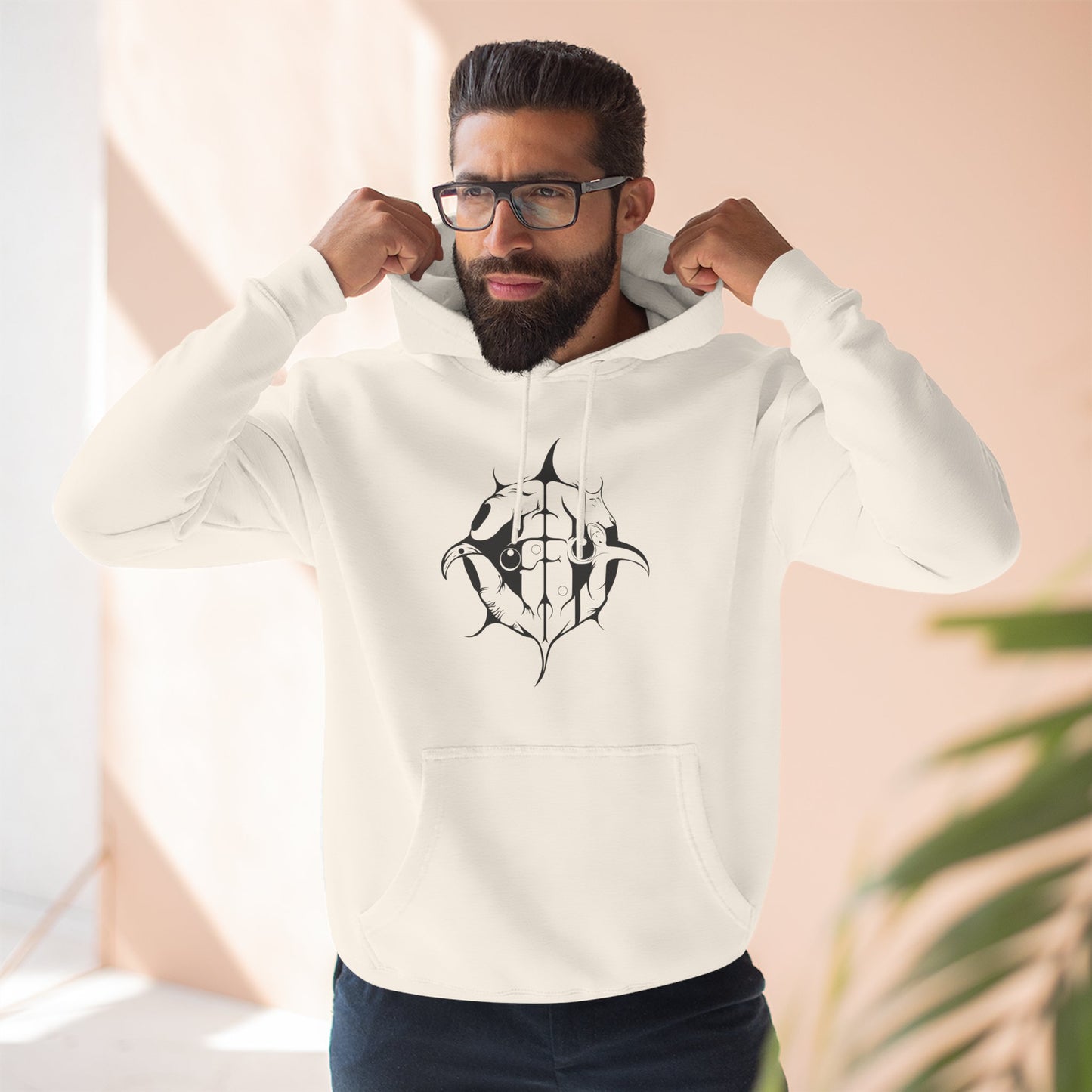 Hand Drawn JH by Johnny HamCheck Himself - Hoodie